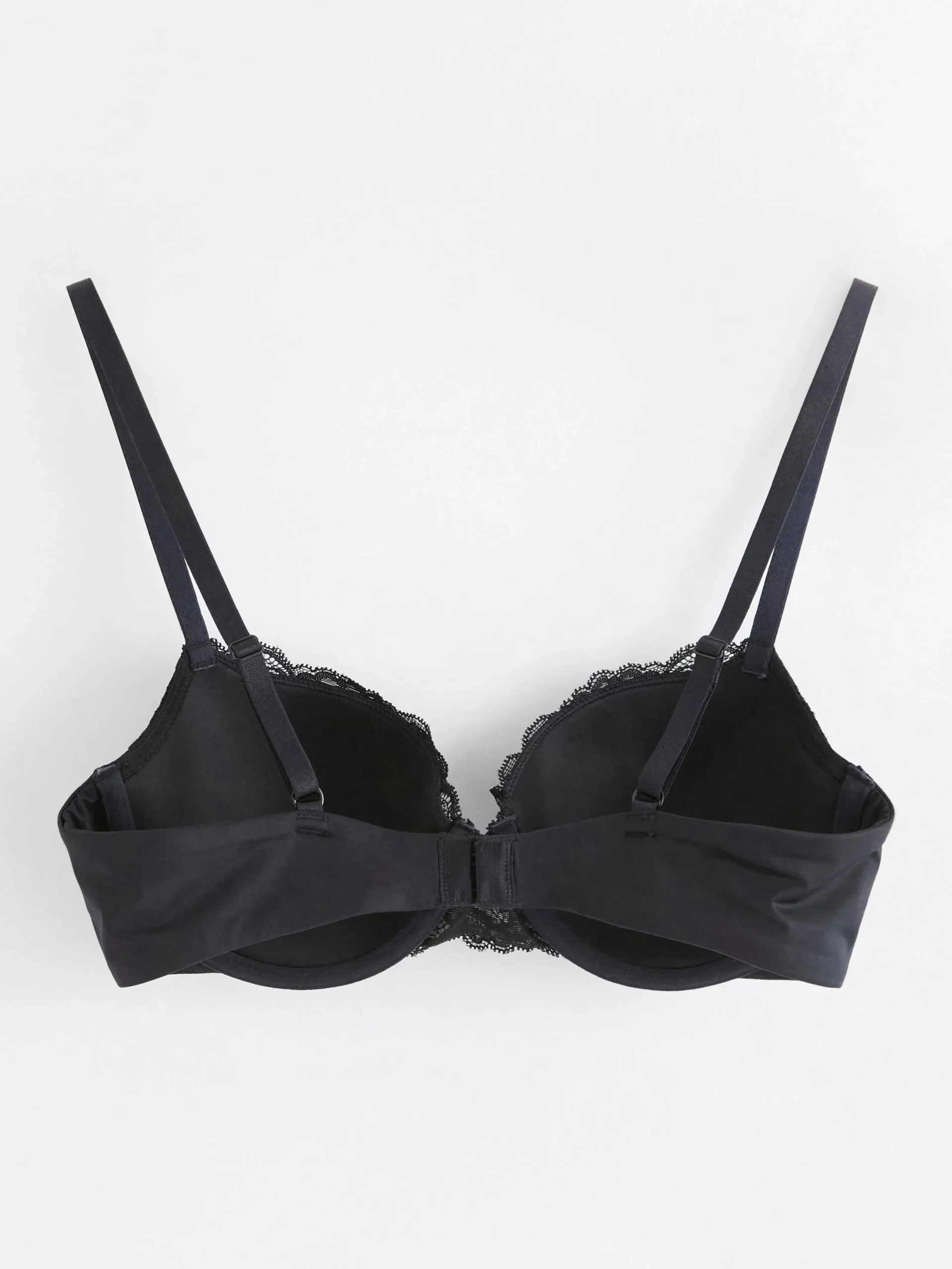 Bh>Lindex Akleja Balconette Bh Med Spets Black