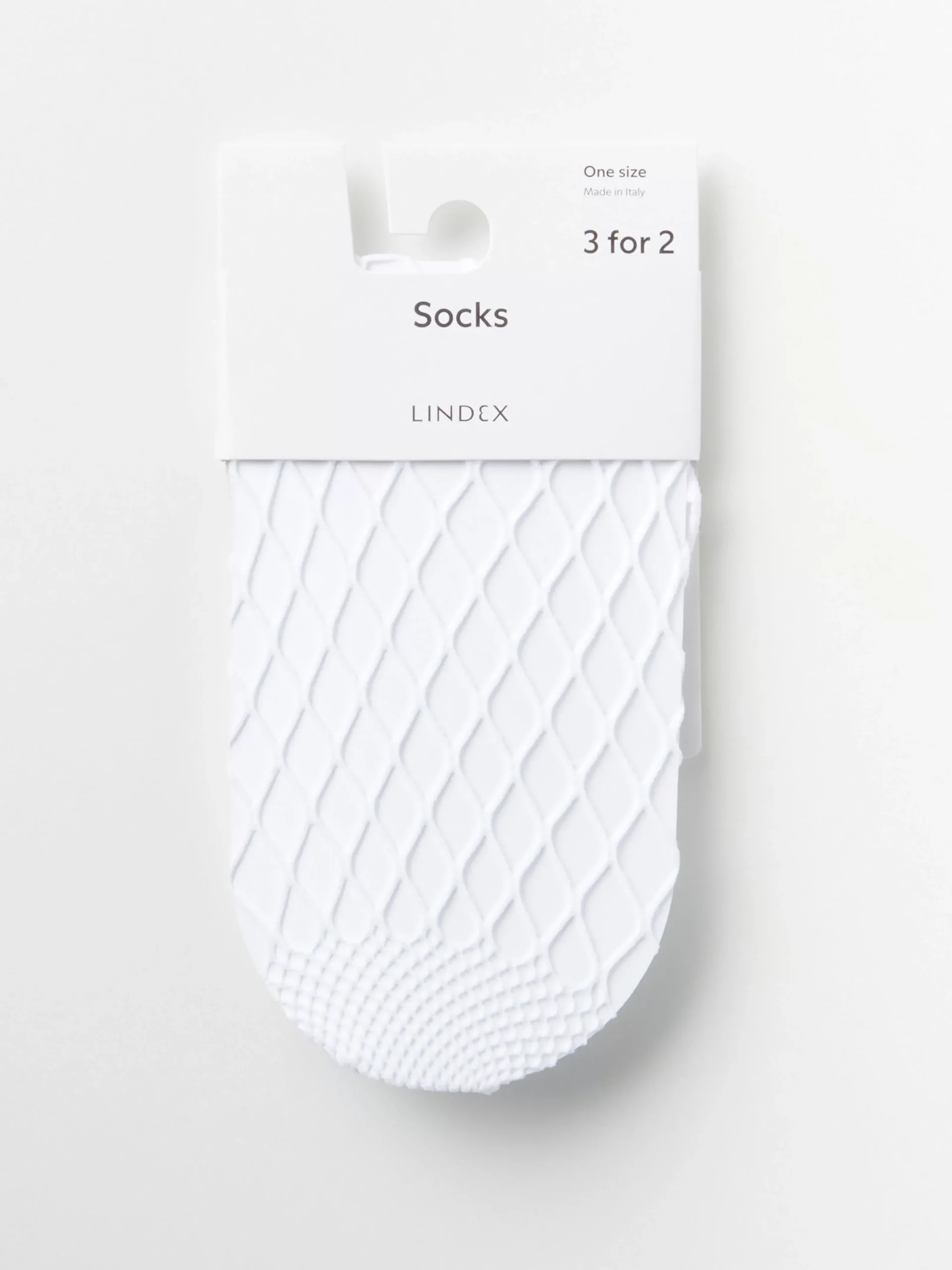 Strumpor>Lindex Ankelstrumpa I Fisknat White