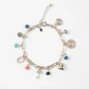 Accessoarer>Lindex Armband Med Berlocker Gold