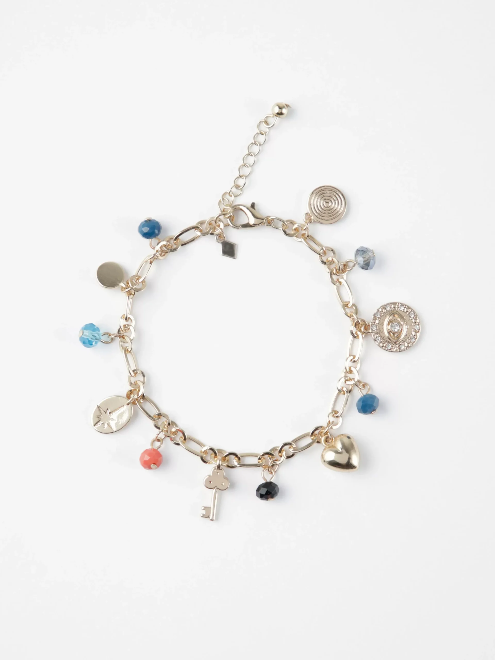 Accessoarer>Lindex Armband Med Berlocker Gold