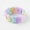 Accessoarer>Lindex Armband Med Fargade Hjartan Light Lilac