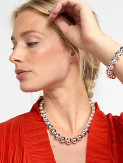 Accessoarer>Lindex Armband Med Parlor Silver