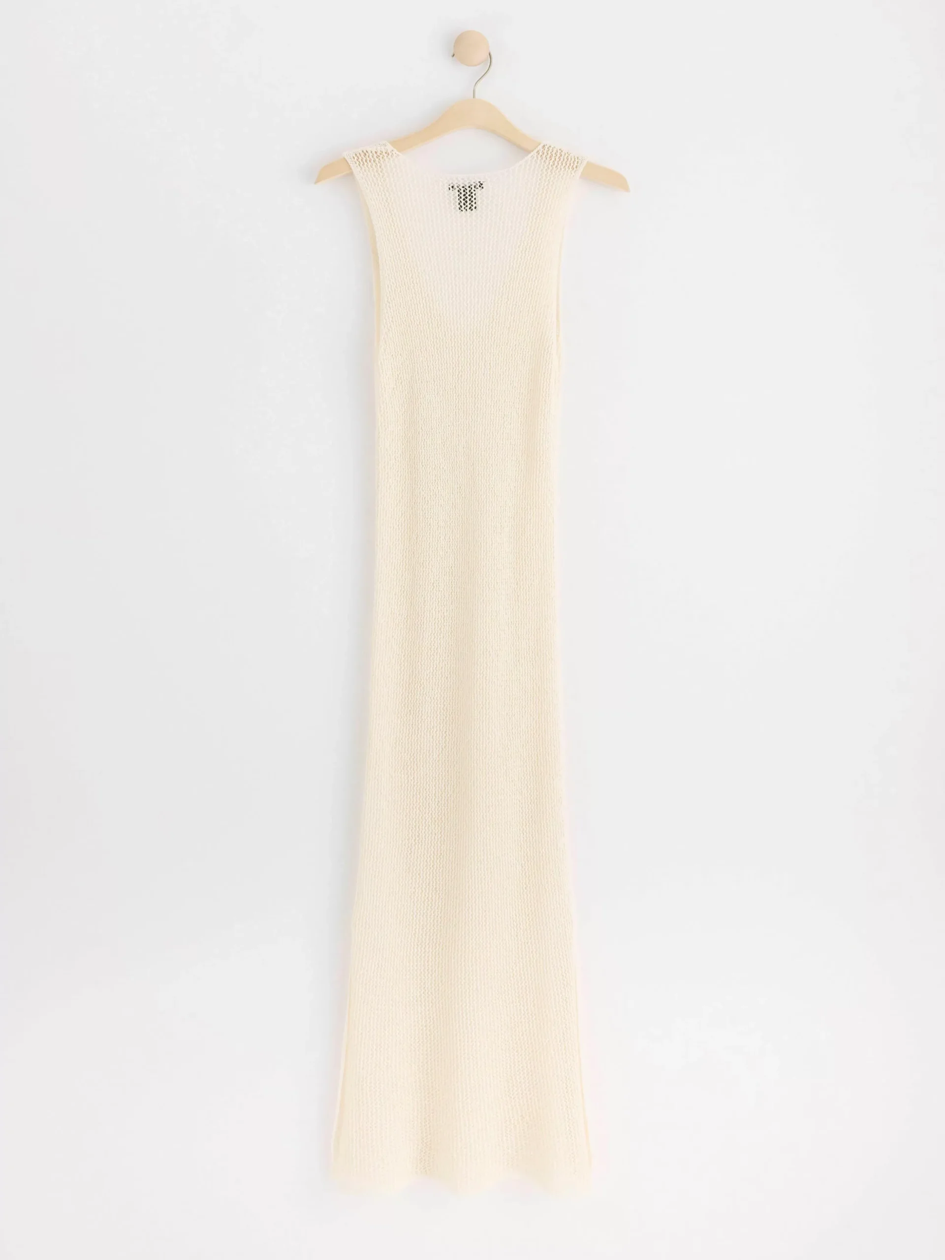 Klänningar>Lindex Armlos Stickad Klanning Beige