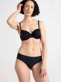 Bh>Lindex Aster Ovadderad Bh Black