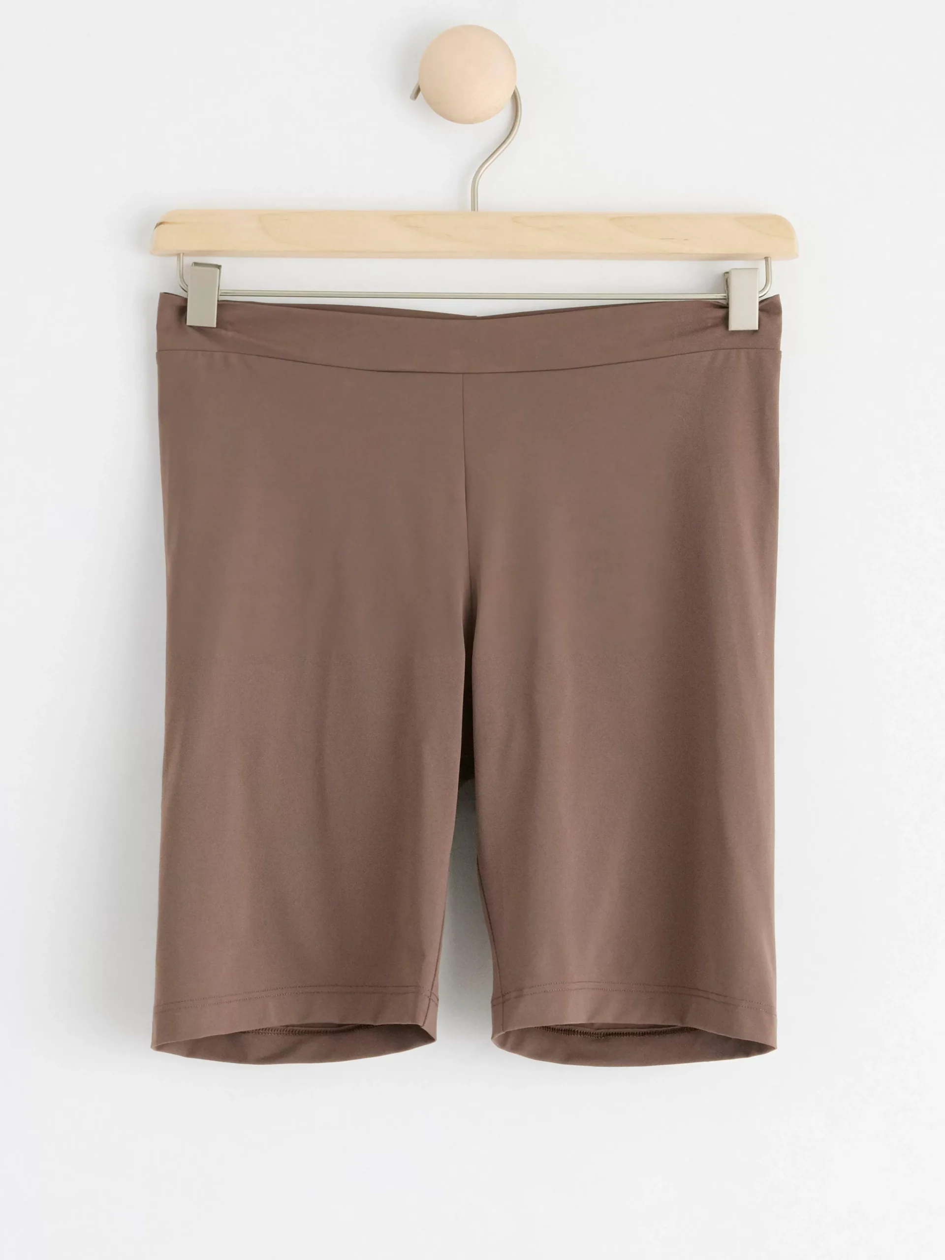 Badkläder>Lindex Badshorts I Cykelbyxmodell Dark Dusty Brown