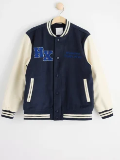 Ytterkläder>Lindex Baseballjacka Navy