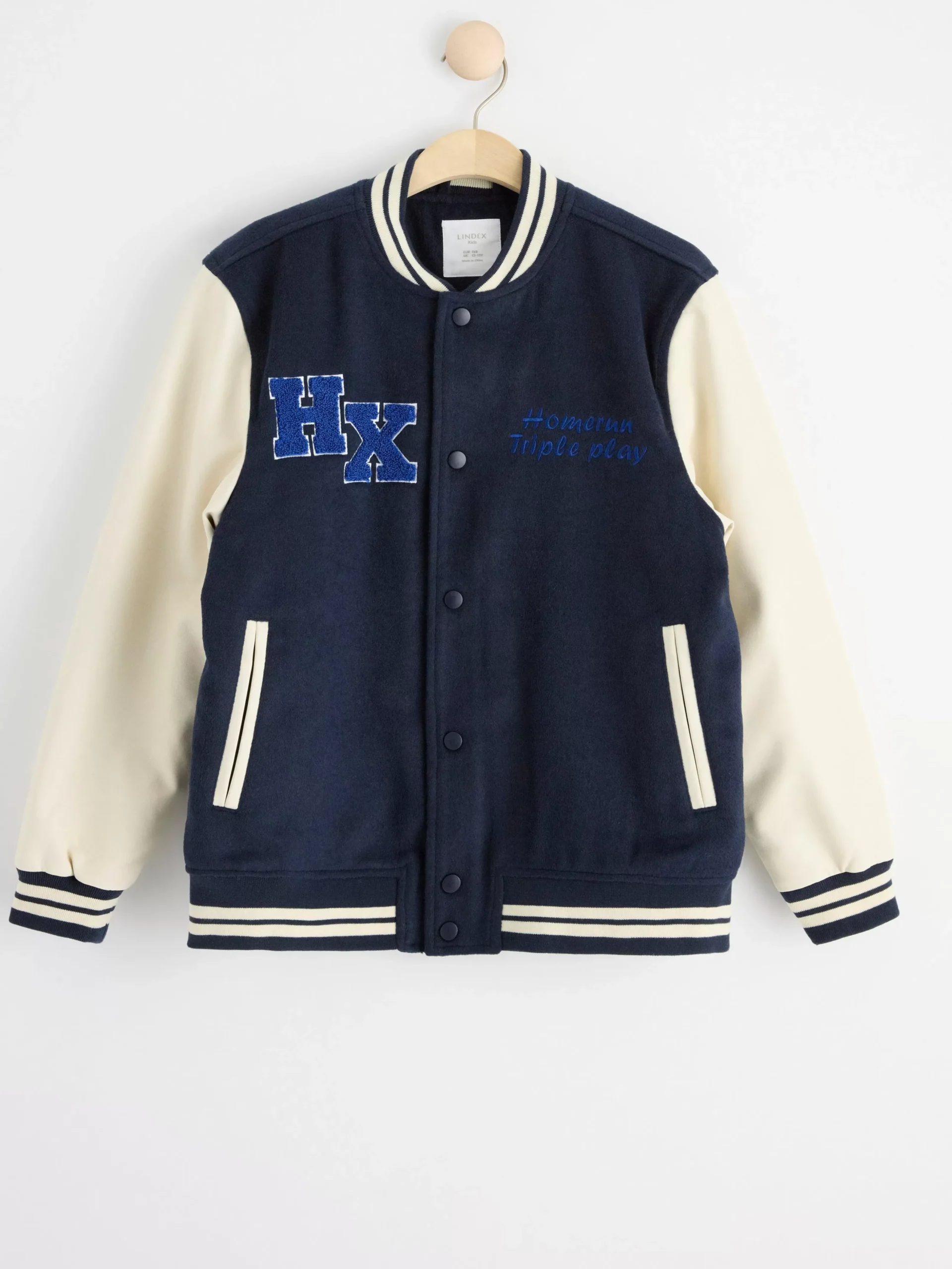 Ytterkläder>Lindex Baseballjacka Navy