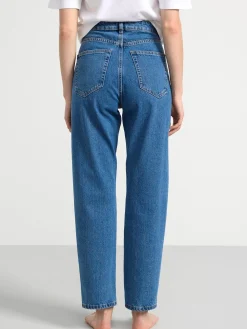 Jeans>Lindex Betty High Waist Jeans Denim Blue