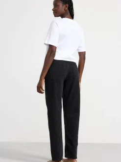 Jeans>Lindex Betty Raka High Waist Jeans Black