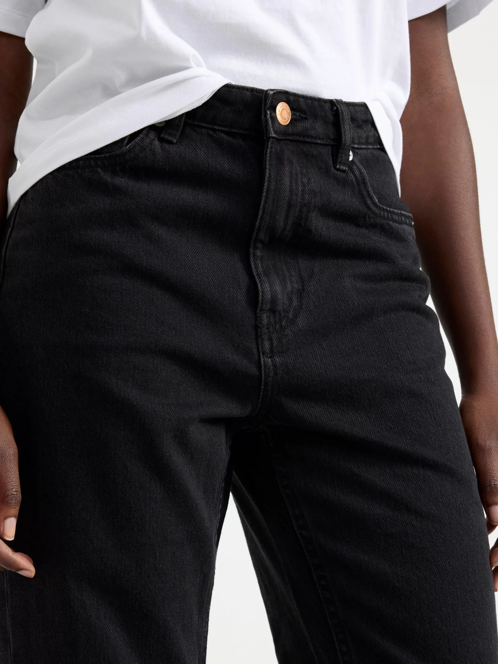 Jeans>Lindex Betty Raka High Waist Jeans Black