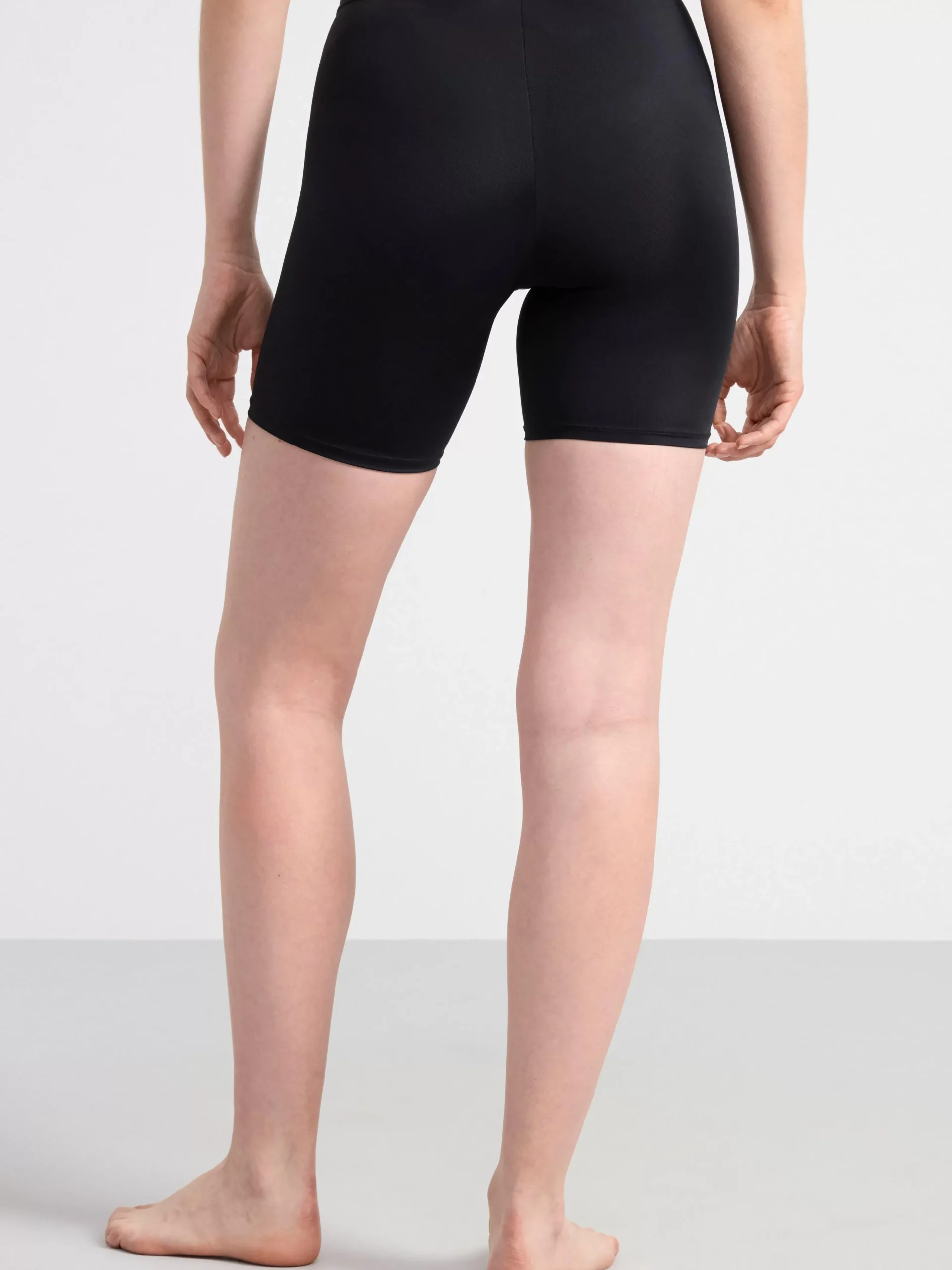 Trosor>Lindex Biker Trosa Med Hog Midja Black