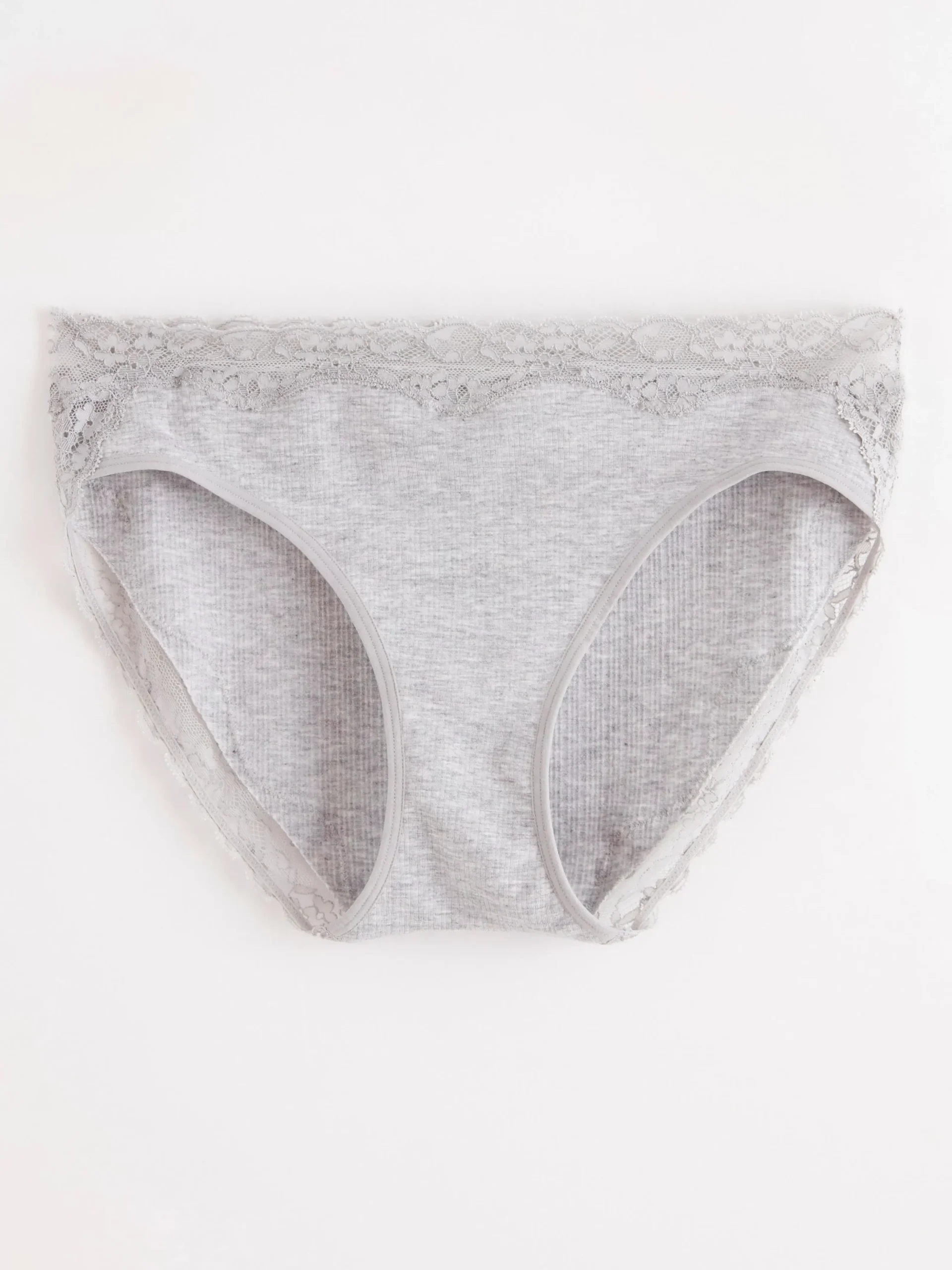 Trosor>Lindex Bikini Regular Waist Trosa Light Grey Melange