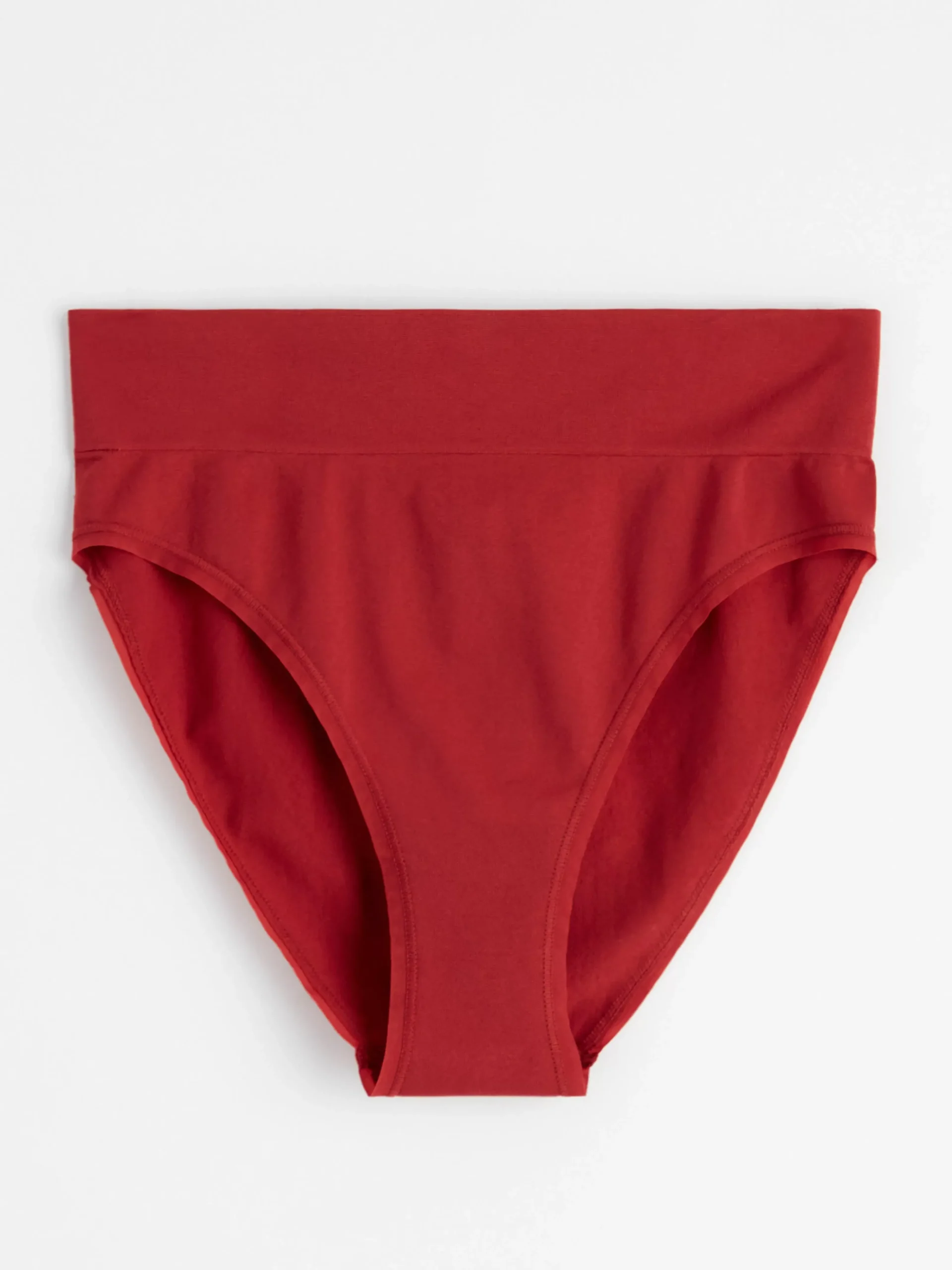 Trosor>Lindex Bikini Trosa High Waist Dark Dusty Red