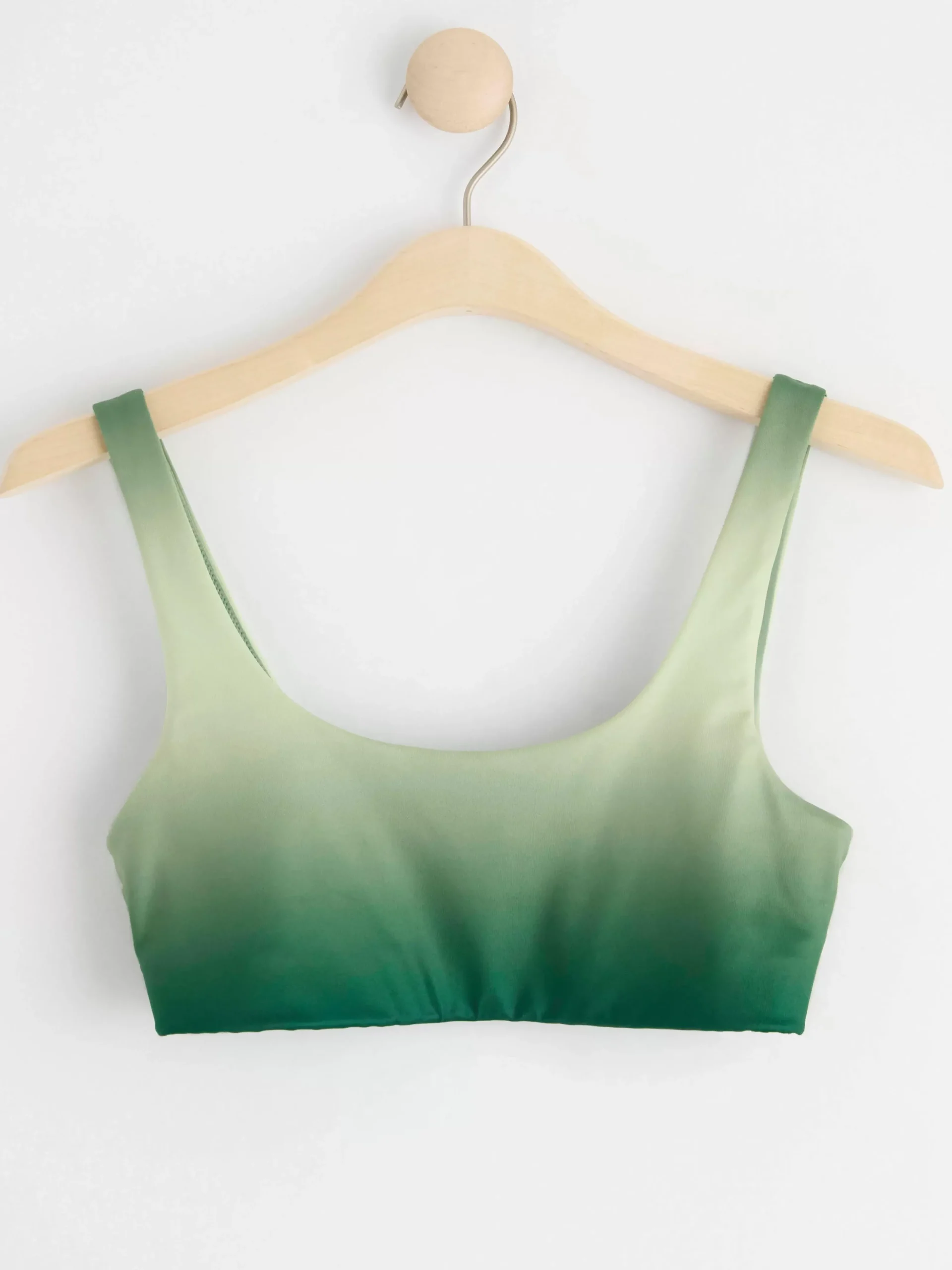Badkläder>Lindex Bikinioverdel Med Tonande Farg Dark Dusty Green