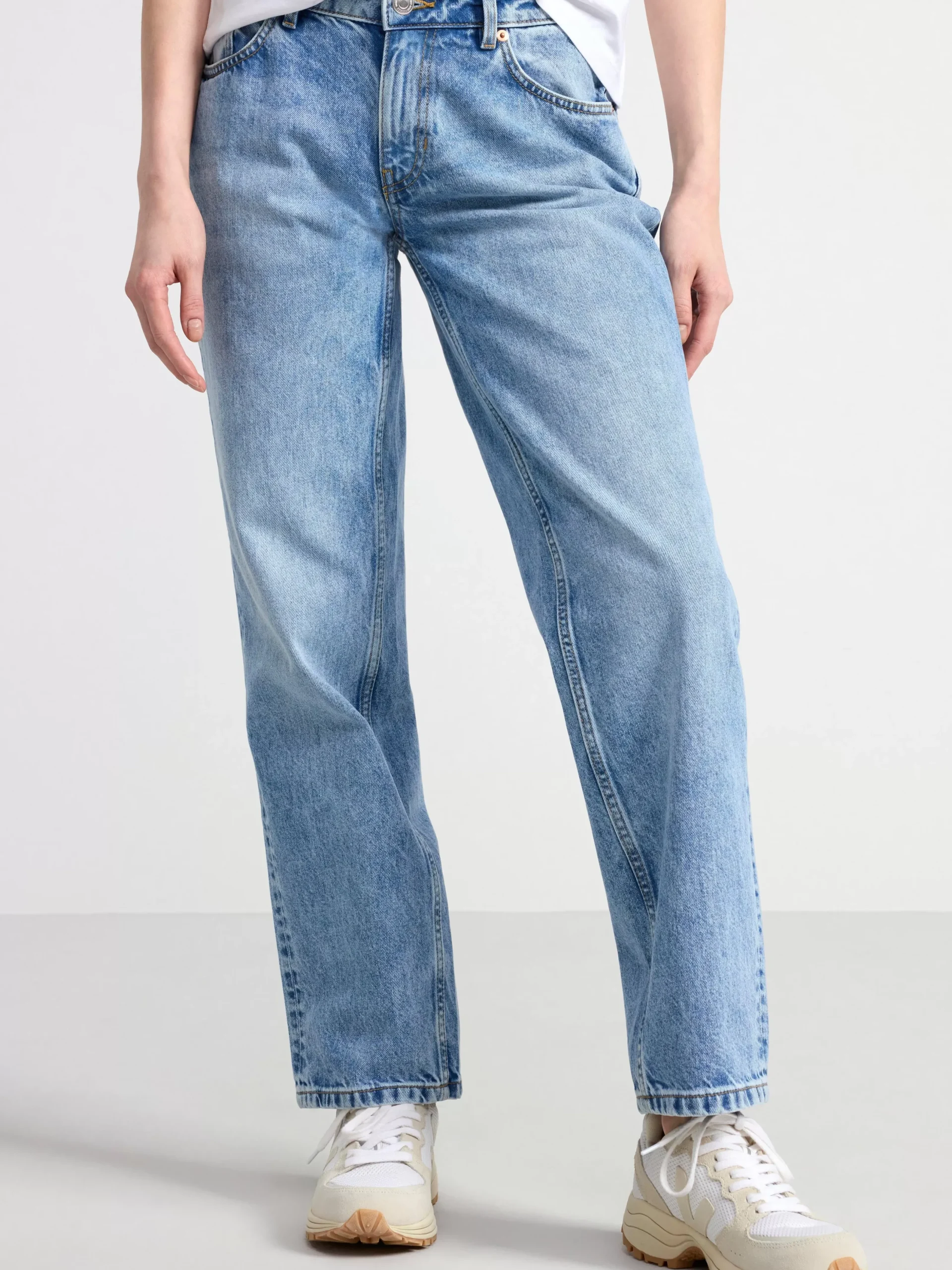 Jeans>Lindex Bim Raka Low Waist Jeans Light Denim