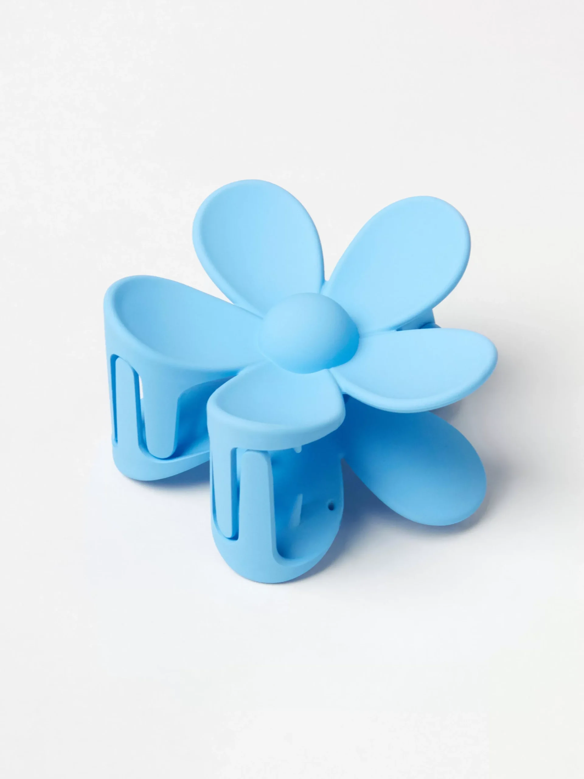 Accessoarer>Lindex Blomformad Harklamma Light Blue