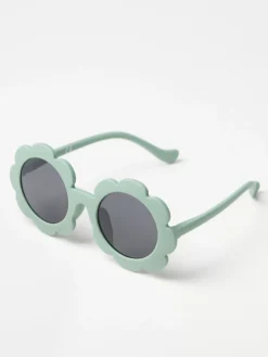 Accessoarer>Lindex Blomformade Solglasogon Green