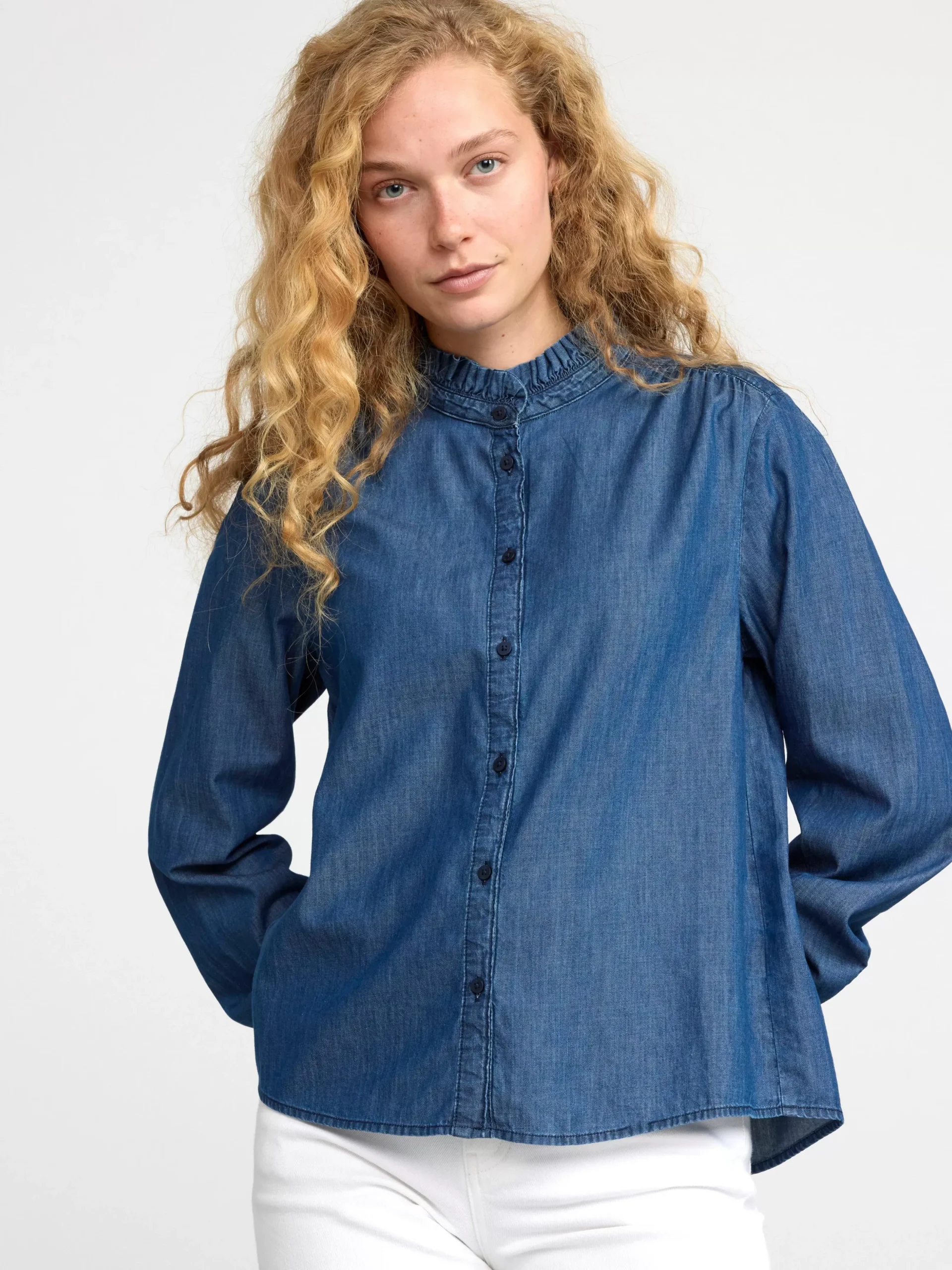 Blusar & Skjortor>Lindex Blus Denim