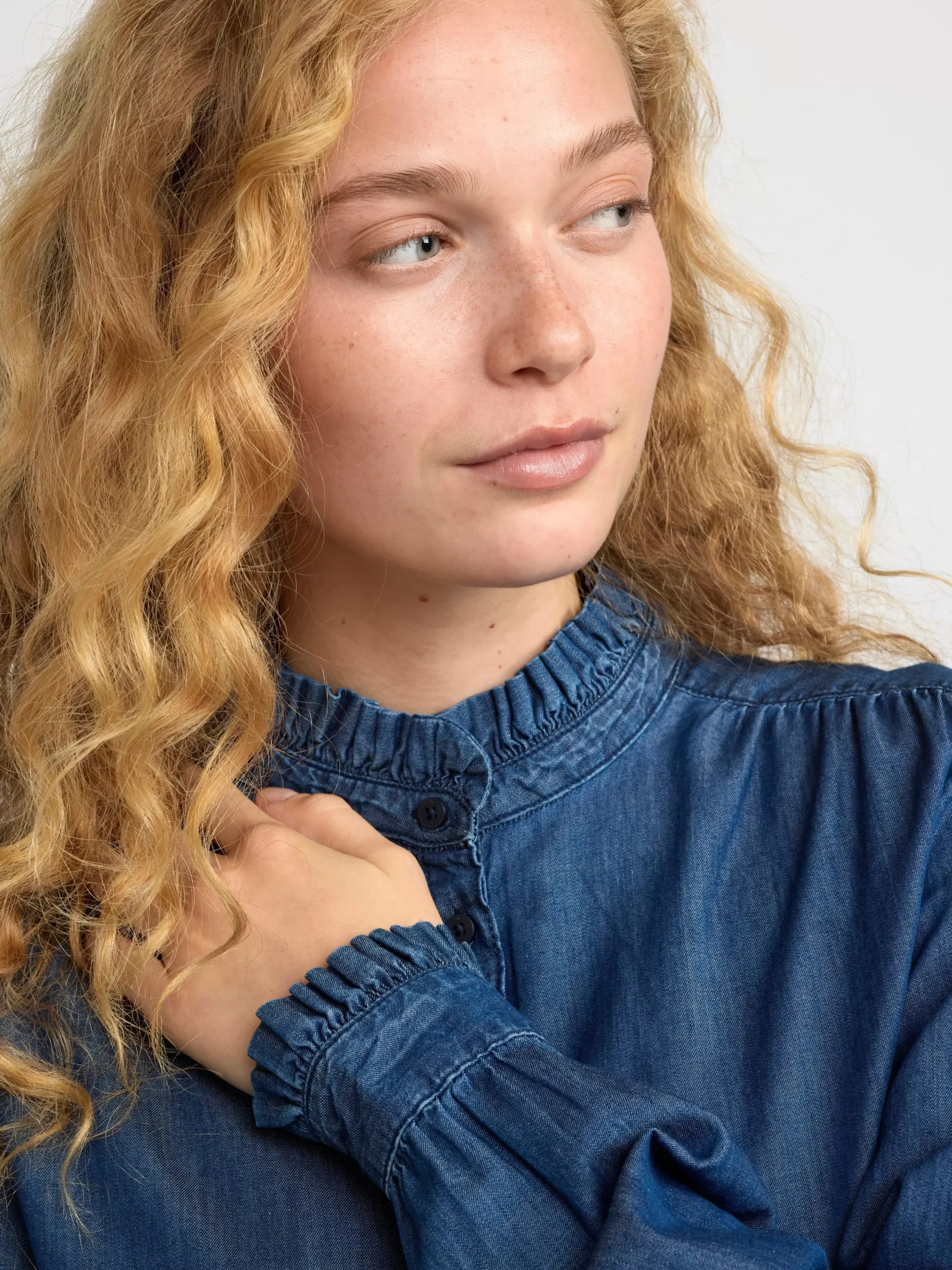 Blusar & Skjortor>Lindex Blus Denim