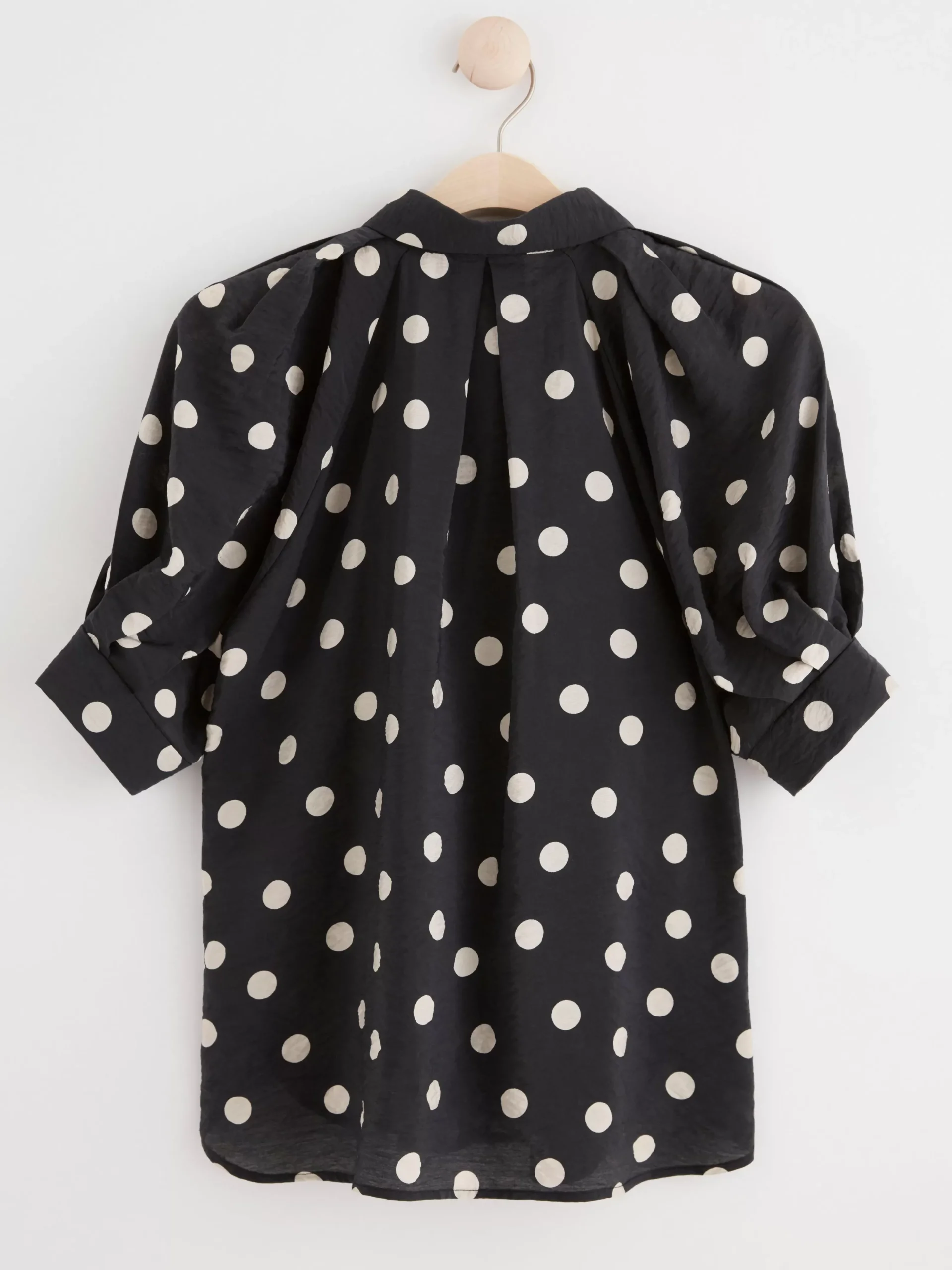 Blusar & Skjortor>Lindex Blus Med Puffarm Black