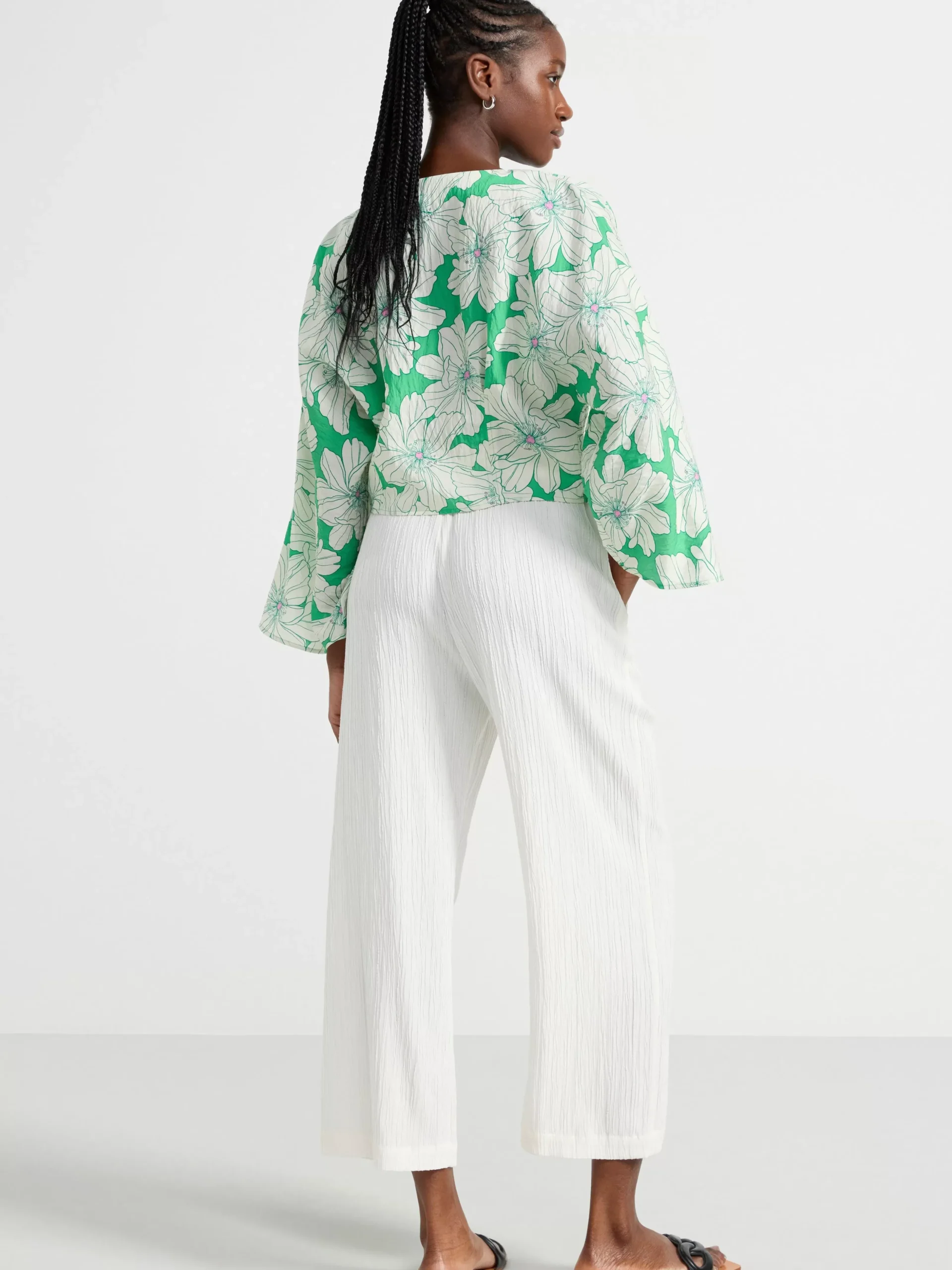 Blusar & Skjortor>Lindex Blus Med Vid Arm Green
