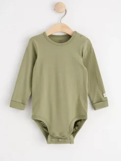 Bodies>Lindex Body Med Langa Armar Light Dusty Green