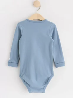 Bodies>Lindex Body Med Langa Armar Dusty Blue