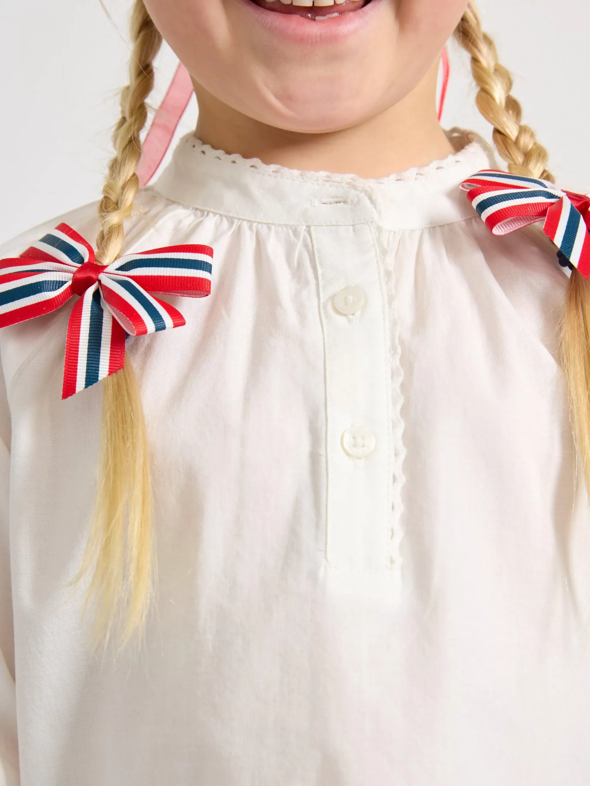 Toppar & T-Shirts>Lindex Bomullsblus White