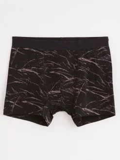 Underkläder>Lindex Boxershorts Med Marmormonster Black