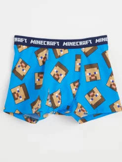 Underkläder>Lindex Boxershorts Med Minecraft Blue