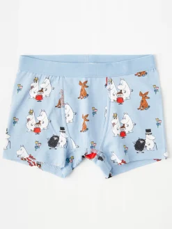 Underkläder>Lindex Boxershorts Med Mumintryck Light Blue