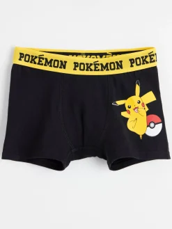 Underkläder>Lindex Boxershorts Med Pokemon Black