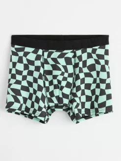 Underkläder>Lindex Boxershorts Med Rutigt Monster Light Turquoise
