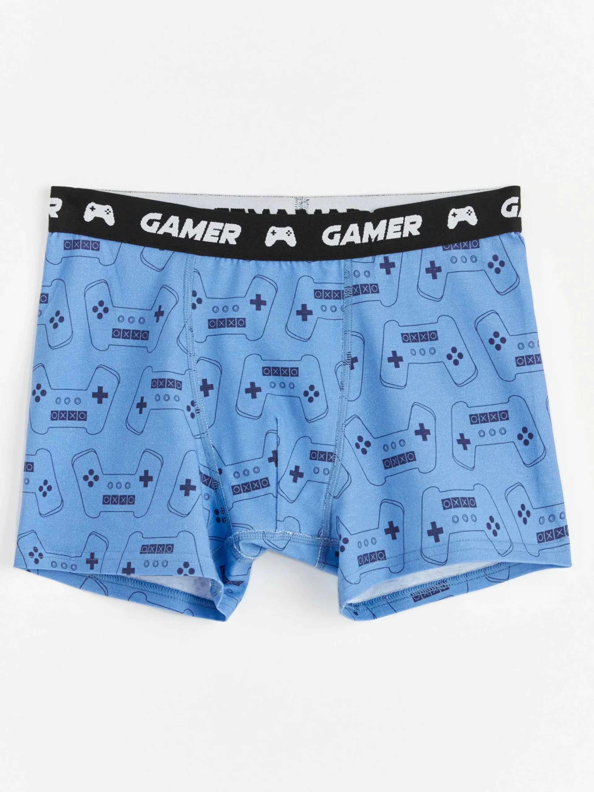 Underkläder>Lindex Boxershorts Med Spelmonster Dusty Blue
