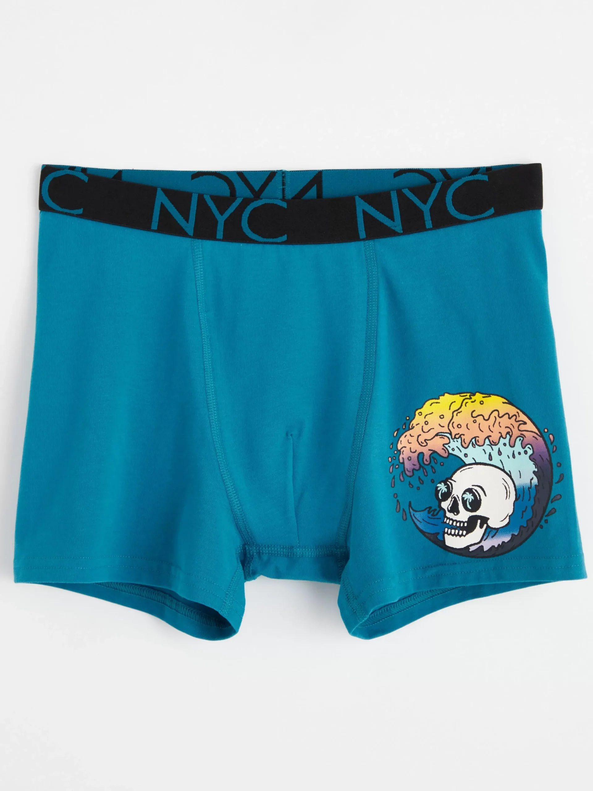 Underkläder>Lindex Boxershorts Med Tryck Turquoise