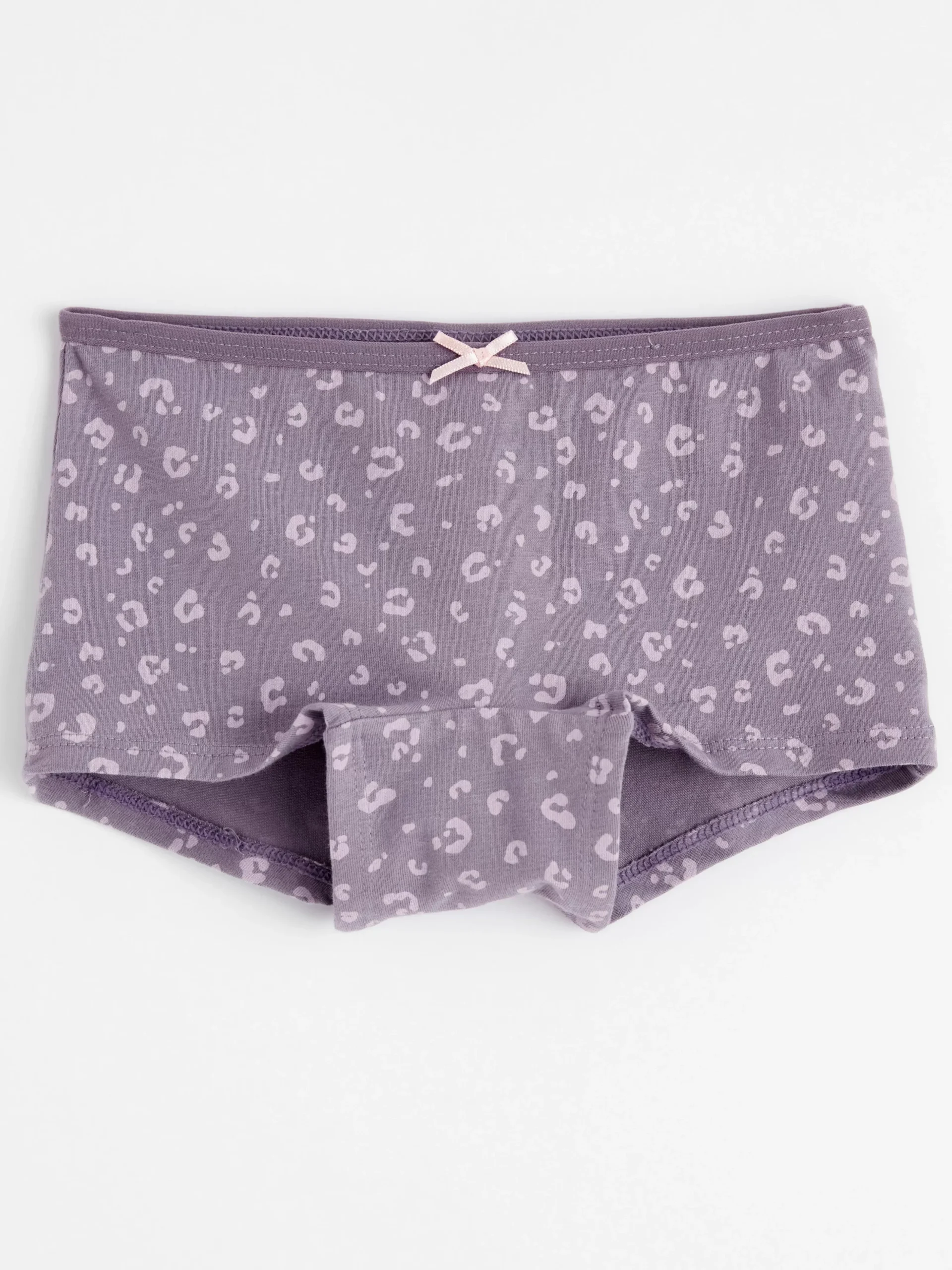 Underkläder>Lindex Boxertrosa Med Leopardmonster Dk Dusty Lilac