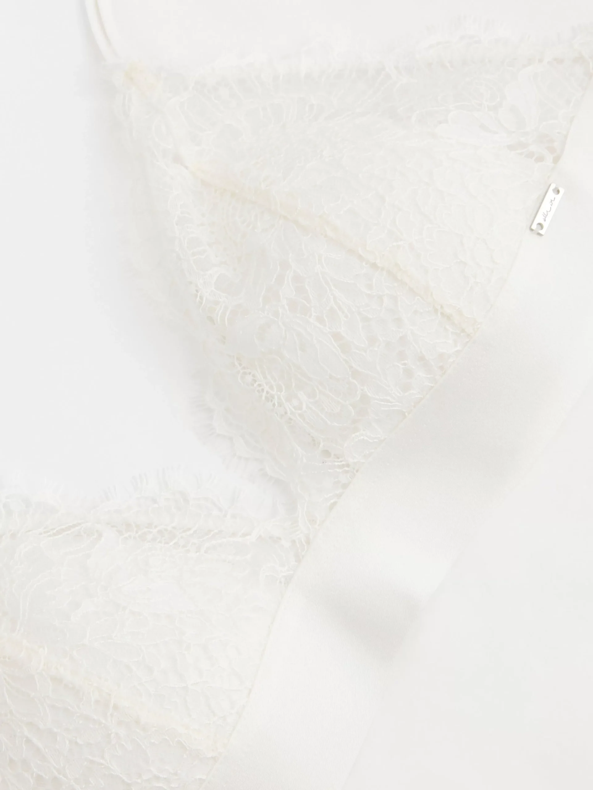 Bh>Lindex Bralette Light White