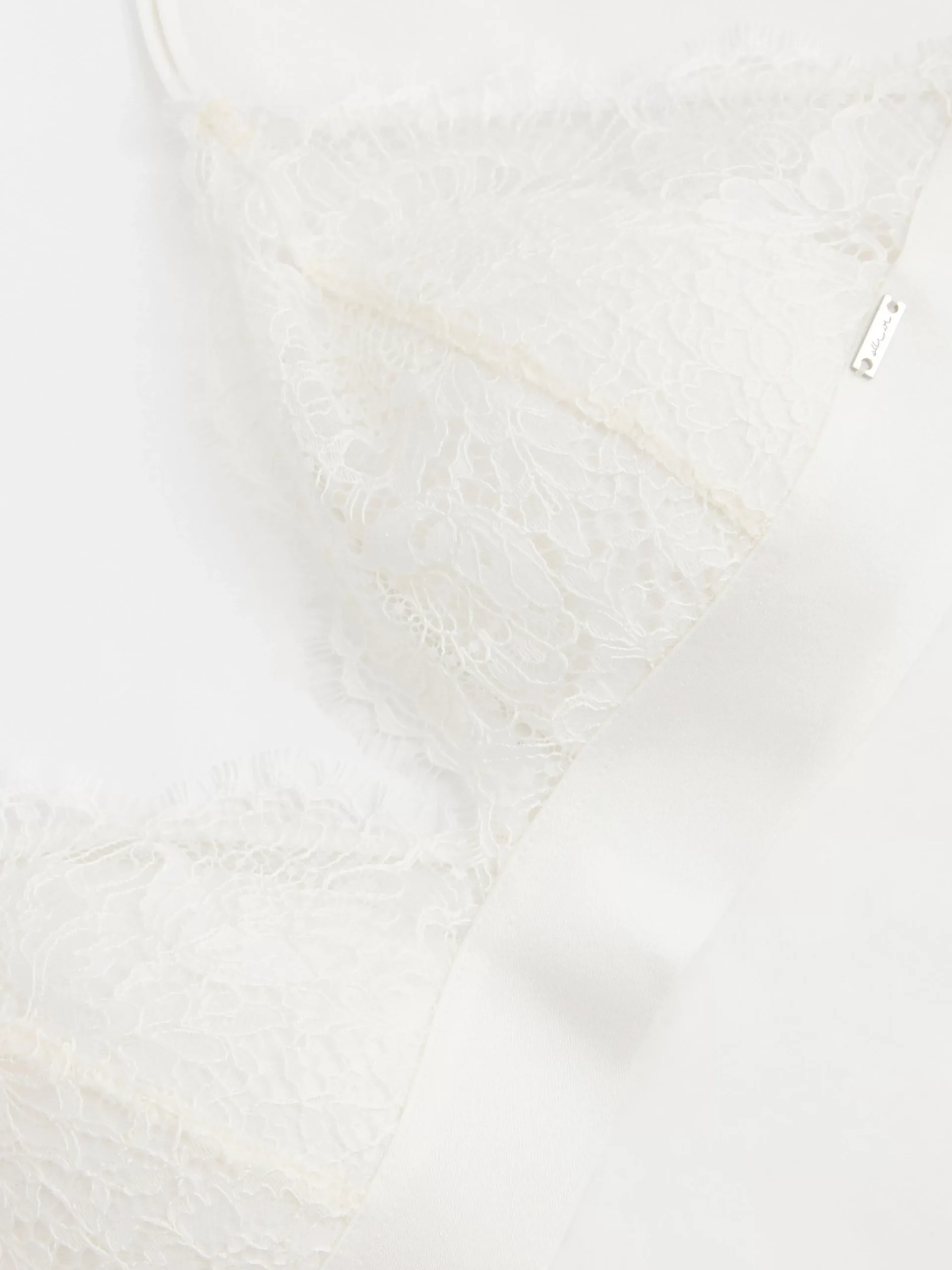Bh>Lindex Bralette Light White