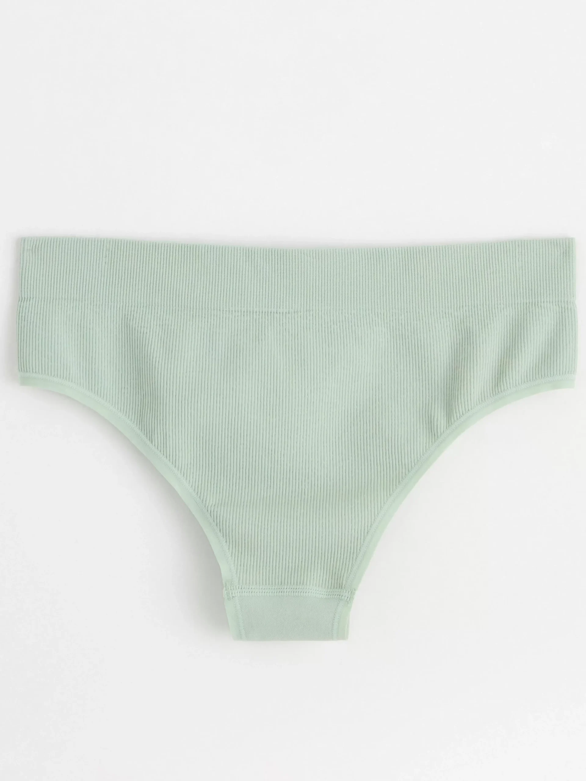 Trosor>Lindex Brazilian High Waist Seamless Trosa Light Dusty Green