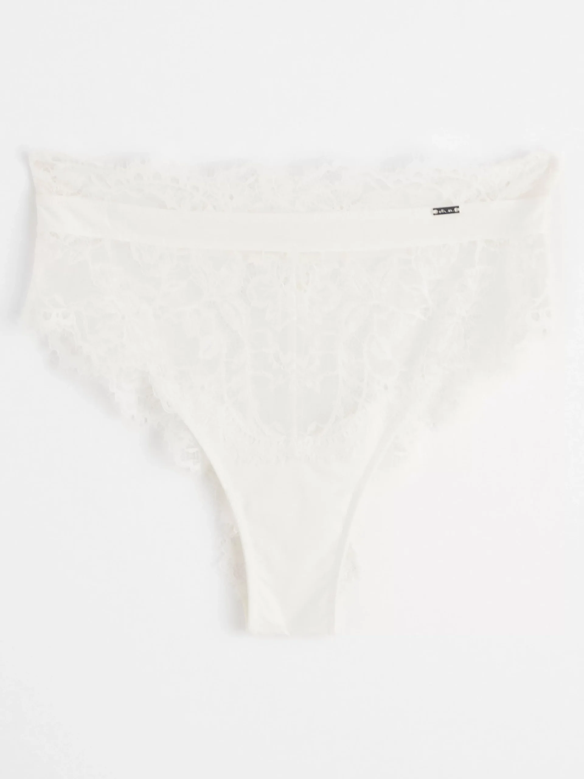 Trosor>Lindex Brazilian High Waist Trosa Light White