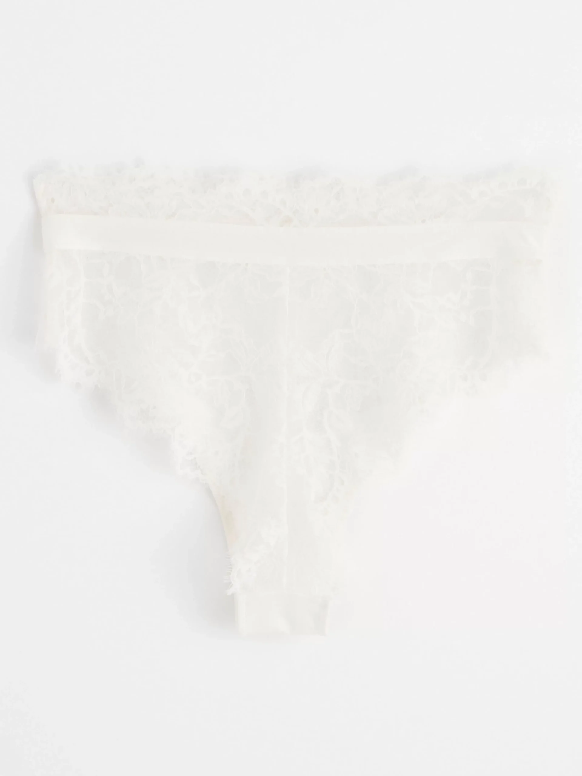 Trosor>Lindex Brazilian High Waist Trosa Light White