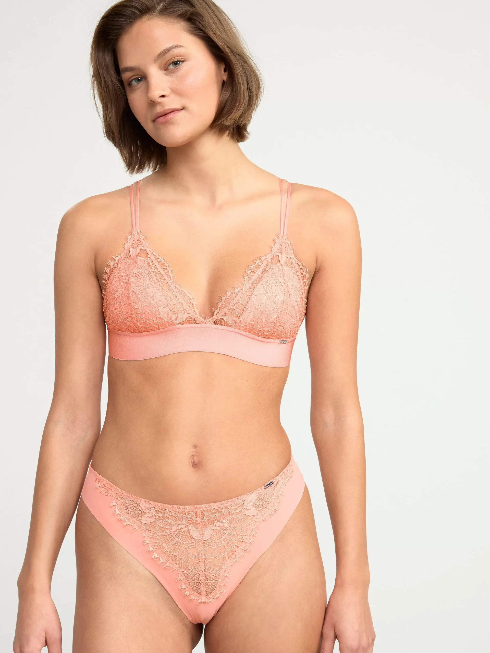 Trosor>Lindex Brazilian Trosa Regular Waist Light Dusty Coral