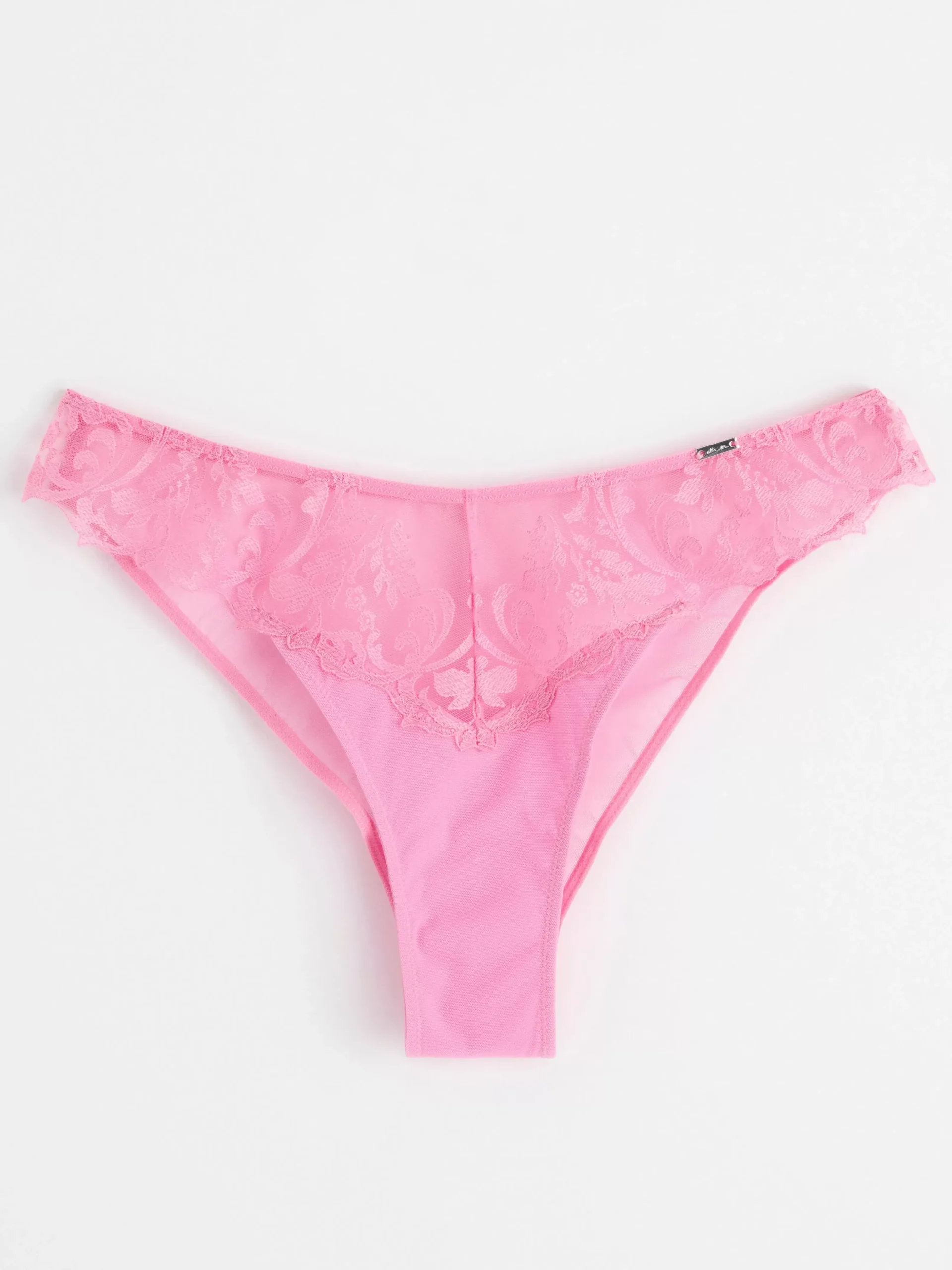 Trosor>Lindex Brazilian Trosa Regular Waist Med Spets Light Pink