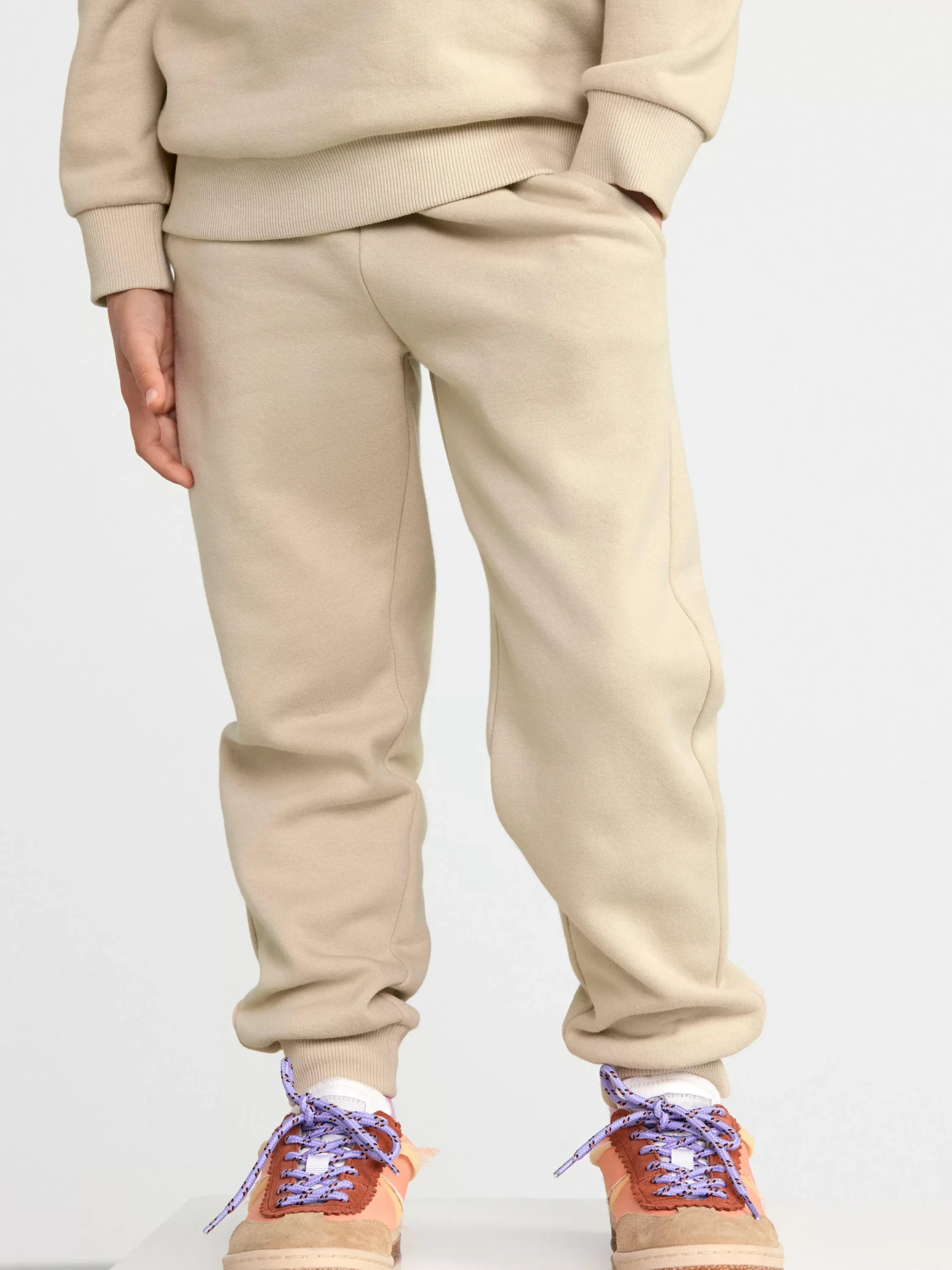 Byxor & Leggings>Lindex Byxa Med Borstad Insida Beige