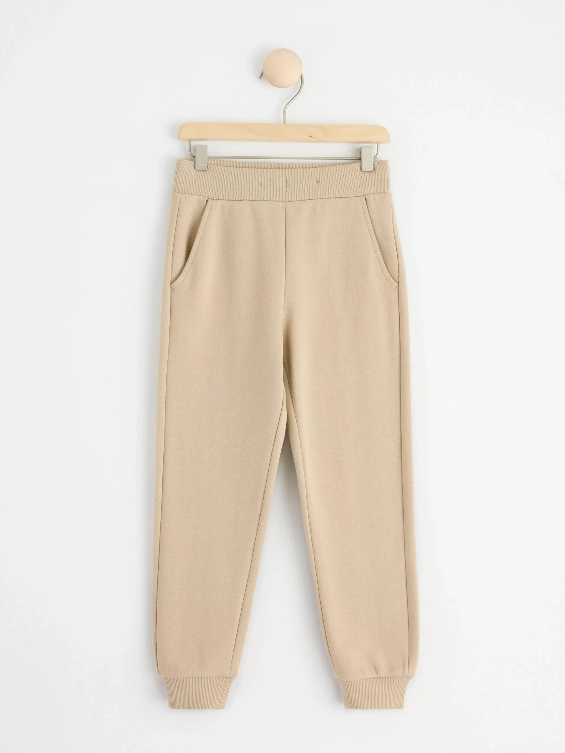 Byxor & Leggings>Lindex Byxa Med Borstad Insida Beige