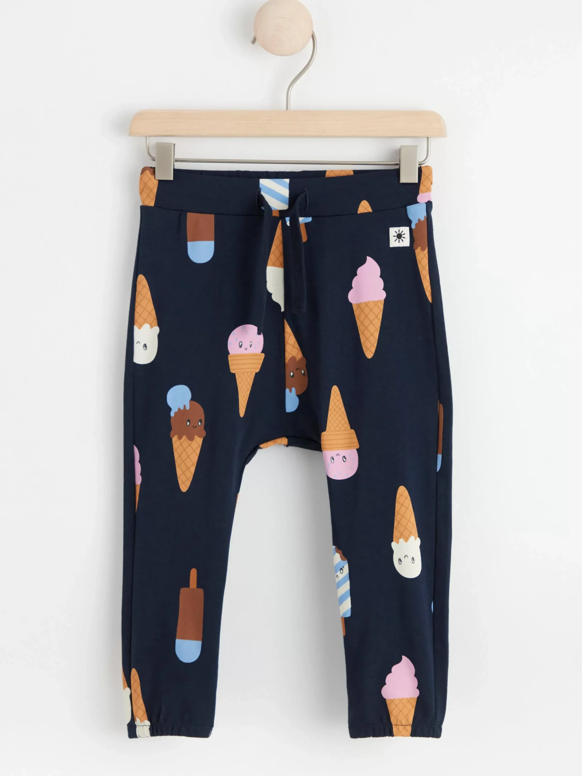 Byxor & Leggings>Lindex Byxa Med Glassar Dark Navy