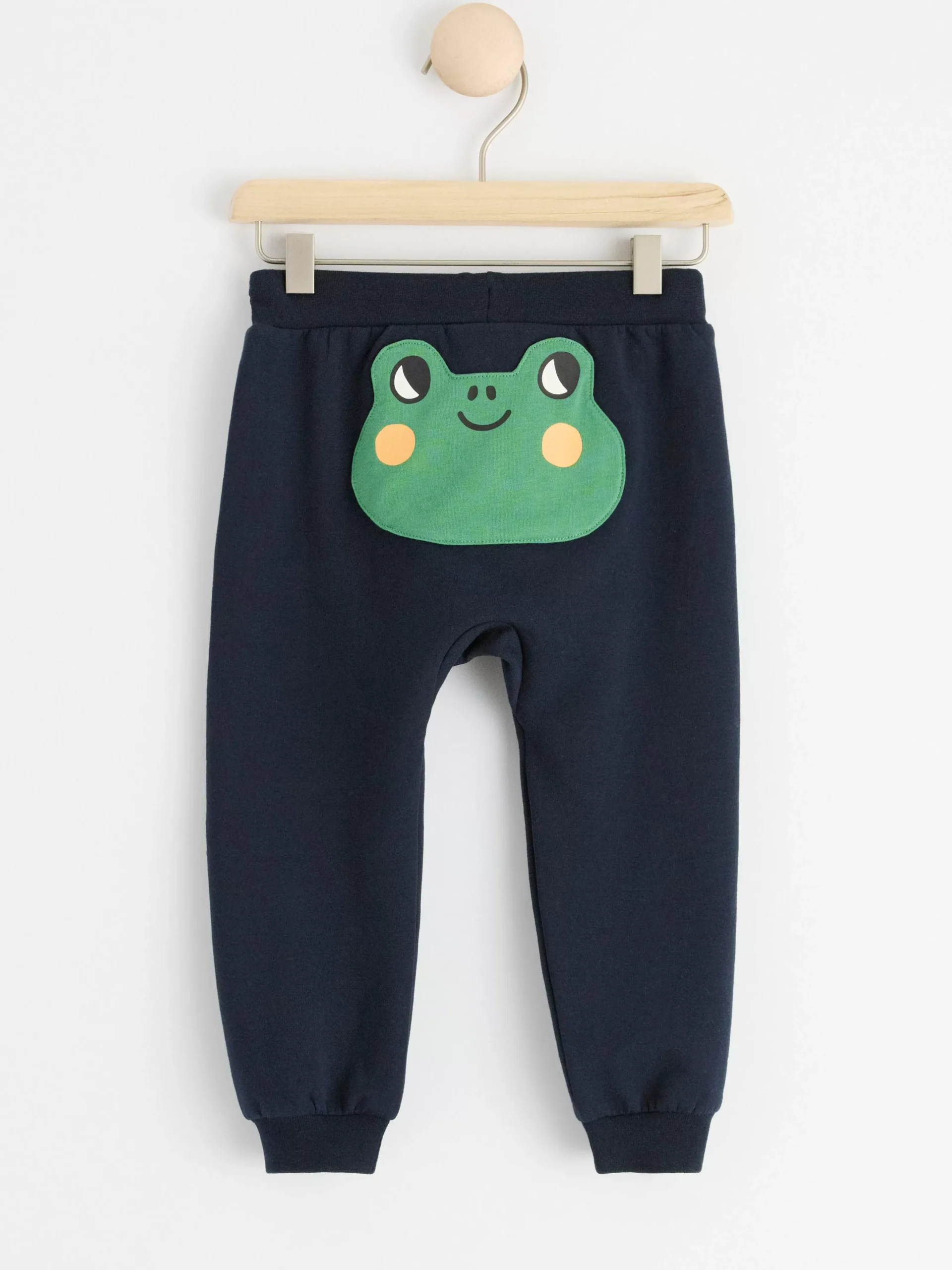 Byxor & Leggings>Lindex Byxa Med Grodapplikation Baktill Dark Navy