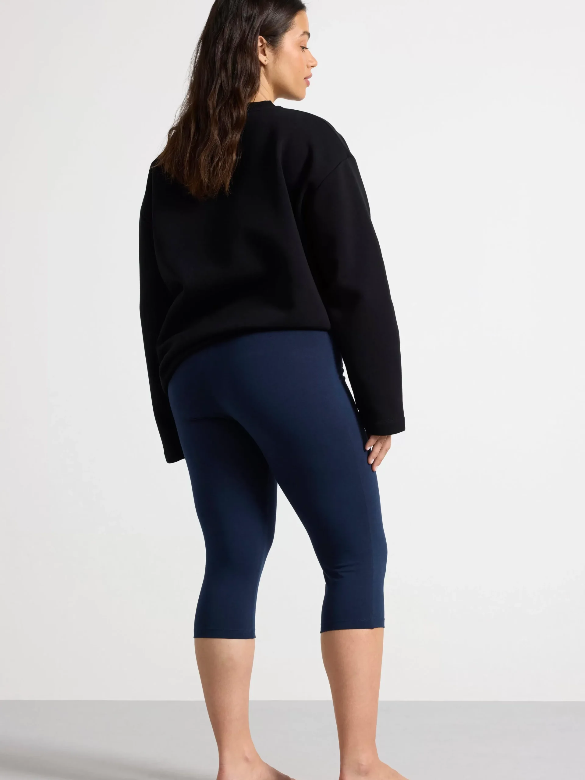 Leggings>Lindex Caprileggings Navy