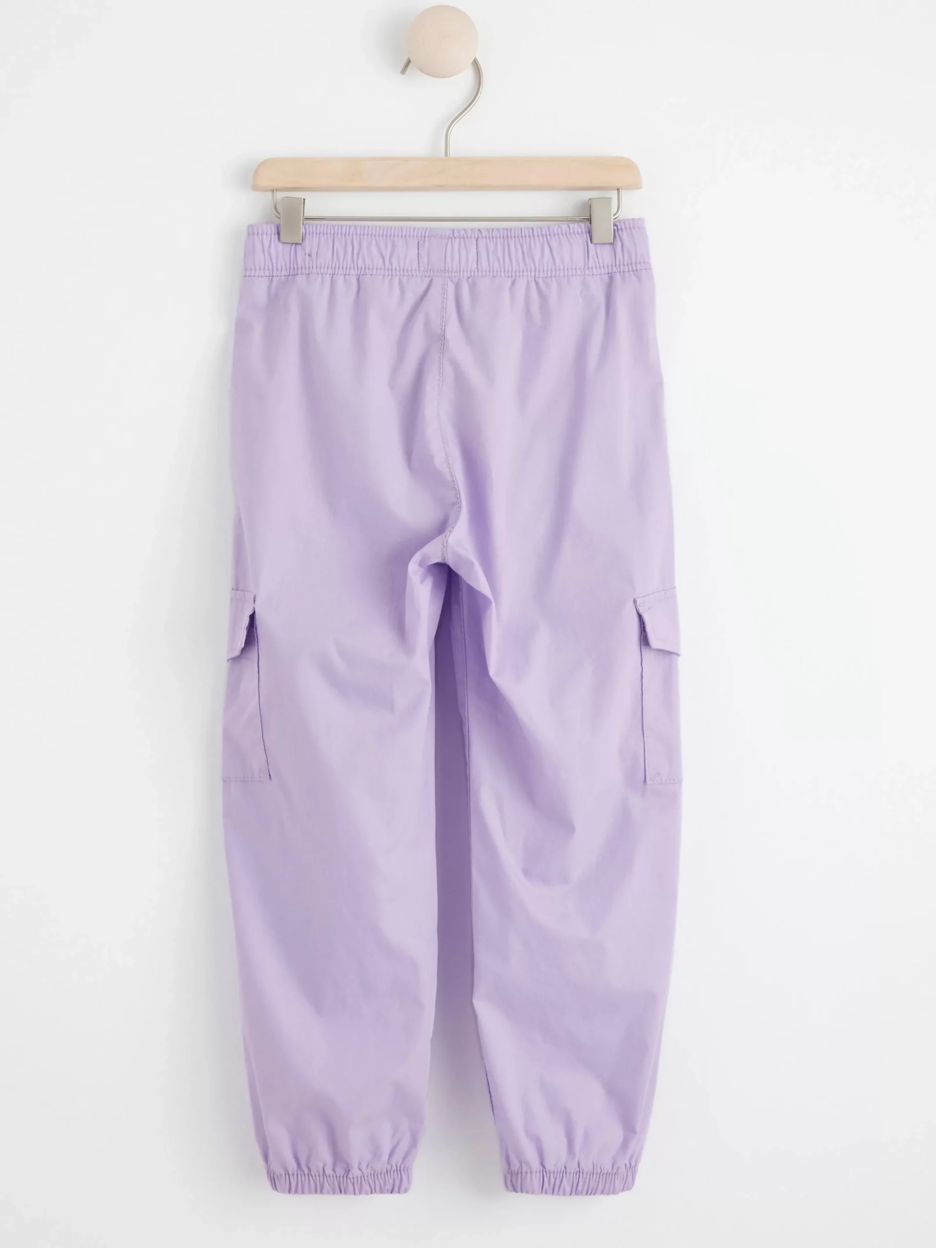 Byxor & Leggings>Lindex Cargobyxa Med Normalhog Midja Och Rakt Ben Light Lilac