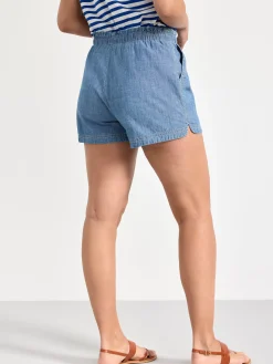 Shorts & Cykelbyxor>Lindex Chambrayshorts Chambray Blue